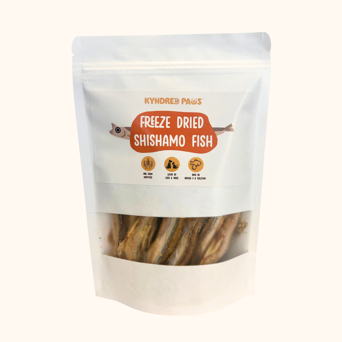 Kyndred Paws Freeze Dried Shishamo Fish