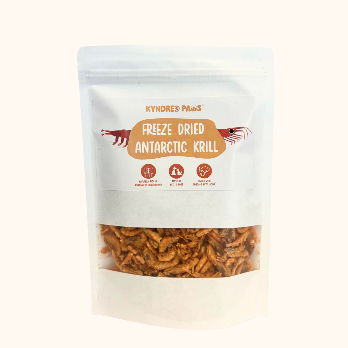 Kyndred Paws Freeze Dried Wild Caught Antarctic Krill