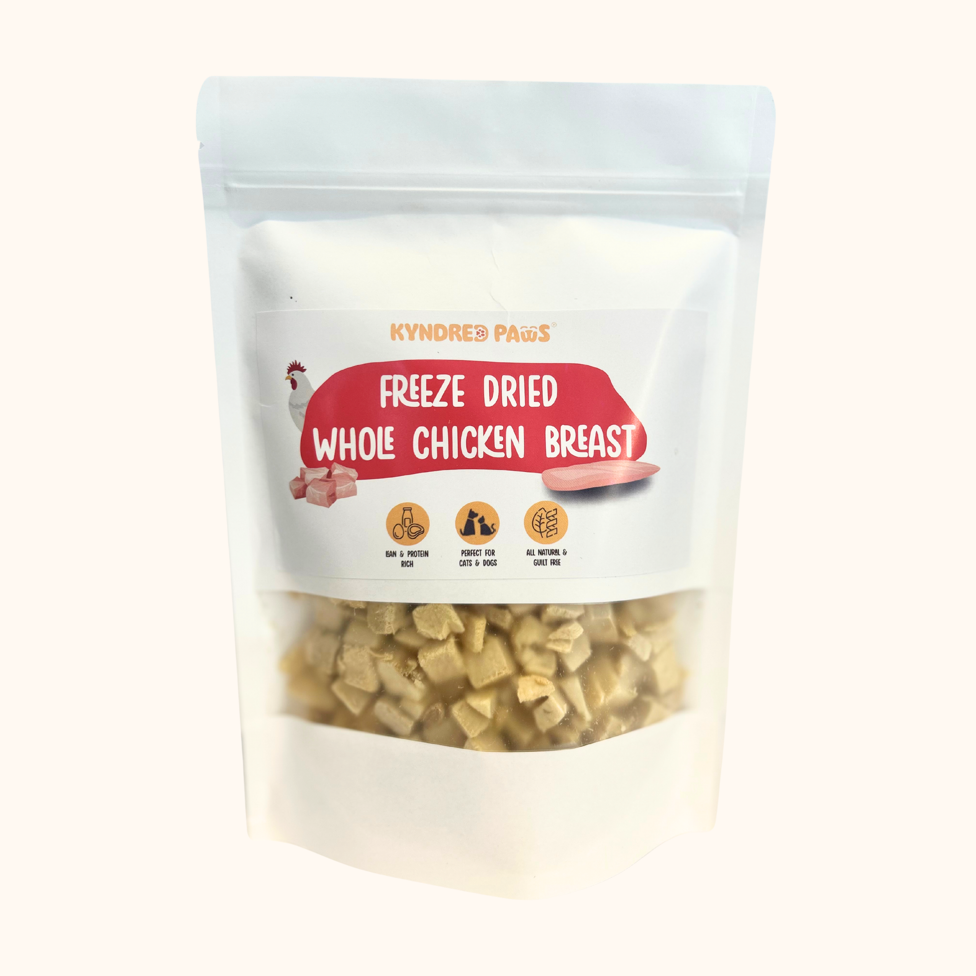 Kyndred Paws Freeze Dried Chicken Breast Cubes